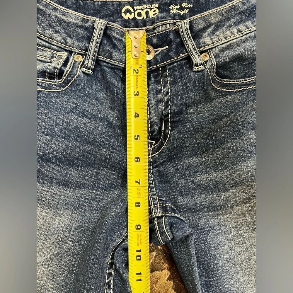 Warehouse One High Rise Straight Jeans - Picture 2 of 7